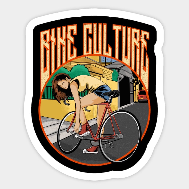 BIke Culture Sticker by lasthopeparty